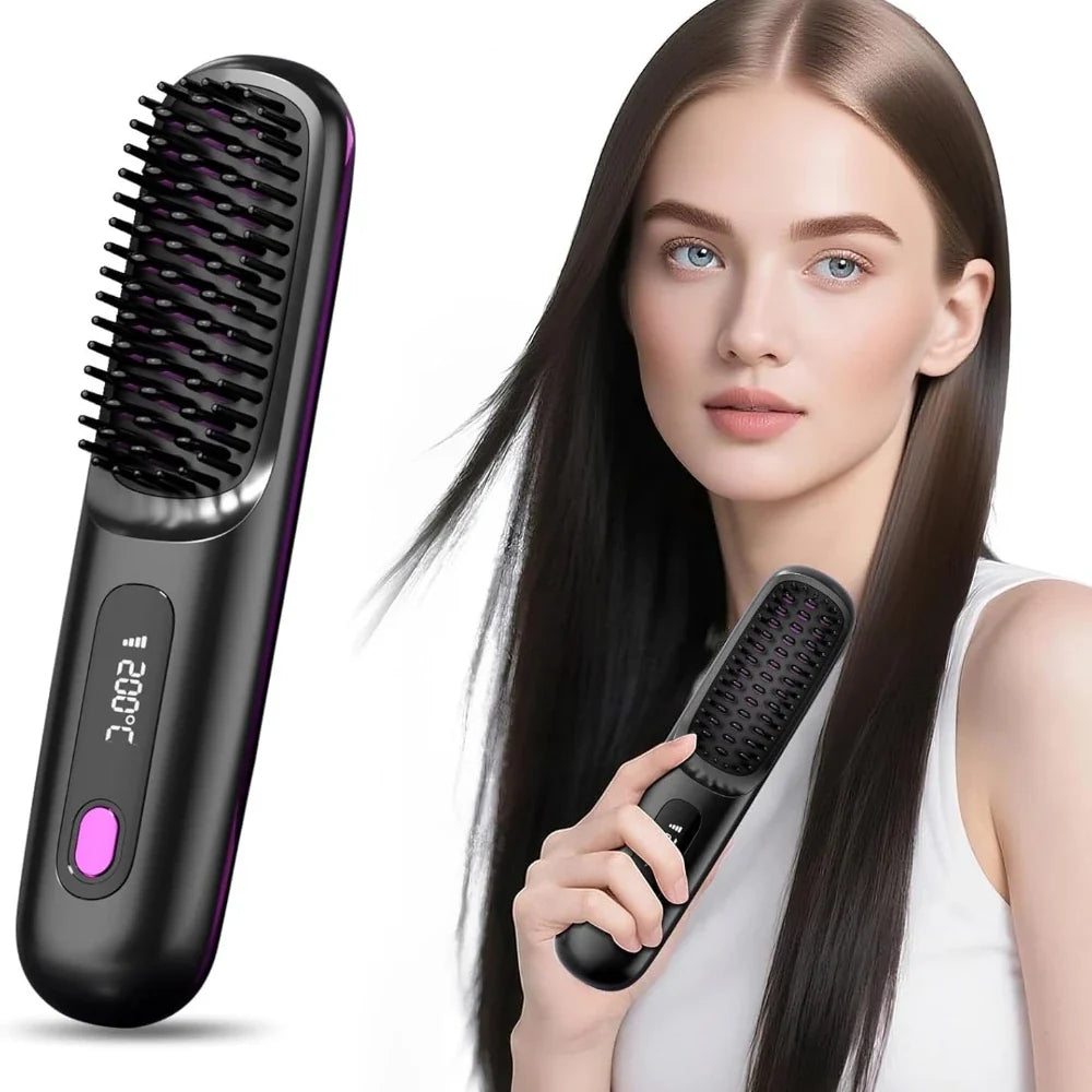 Elityskin™ Ionic Hair Straightening Brush